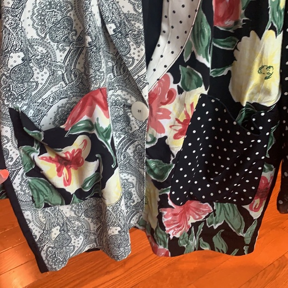 Tina Hagen Multi pattern Blazer - Picture 3 of 5